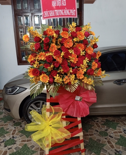 Kệ hoa khai trương mới