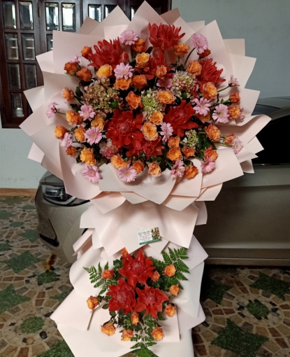 Lẵng hoa mừng khai trương Bình Long Bình Phước