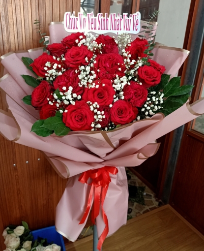 Bó Hoa tươi chúc mừng tại Bình Long Bình Phước