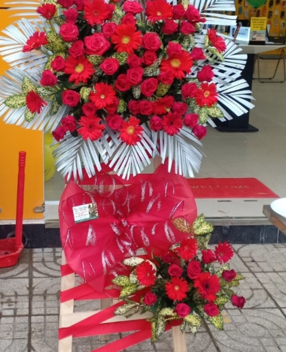 KỆ HOA KHAI TRƯƠNG BÌNH LONG BÌNH PHƯỚC