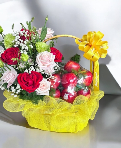 Giỏ trái cây hoa tươi giá rẻ tại bình long hình phước