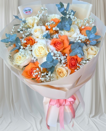 Bó hoa tươi đẹp mừng sinh nhât tại bình long bình phước giao tận nơi