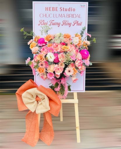 Kệ hoa đẹp chúc mừng khai trương tại bình long giao tận nơi