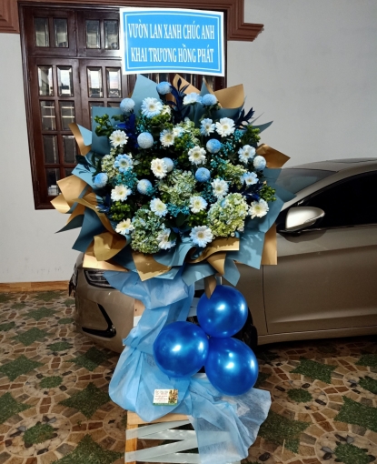 KỆ HOA TƯƠI BÌNH LONG - HOA CHÚC MỪNG