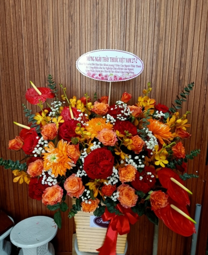 HOA TƯƠI BÌNH LONG - HOA HỘP