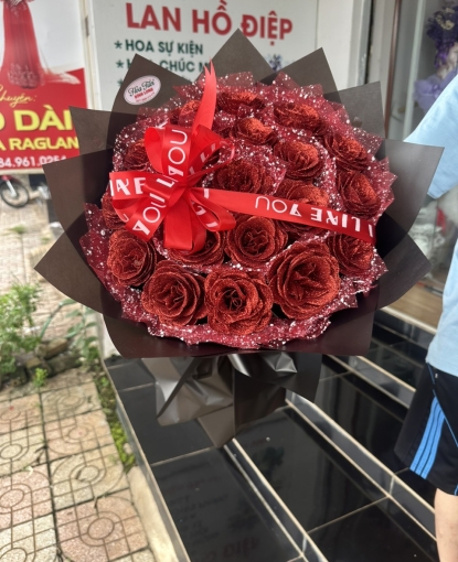 NHẬN ĐẶT HOA SÁP THEO YÊU CẦU