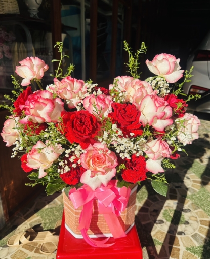 HOA GIỎ ĐẸP 2024 MẪU 01