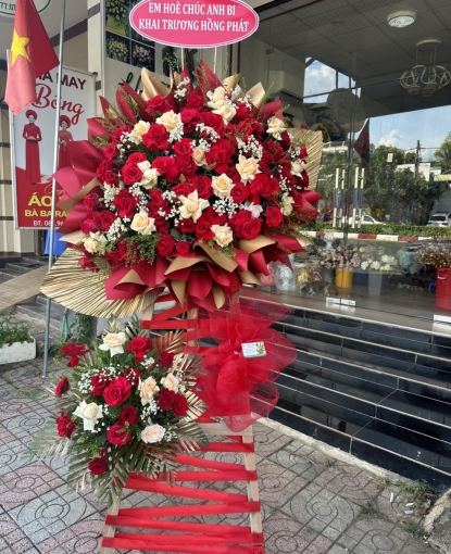HOA CHÚC MỪNG 2024 MẪU 24