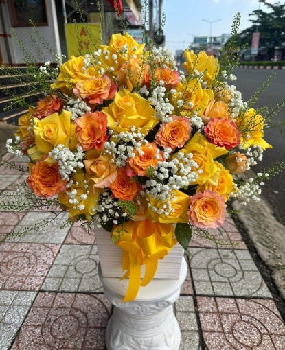HOA GIỎ 8-3 MẪU 12