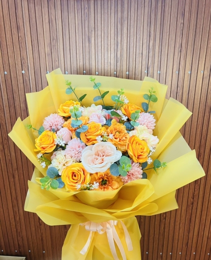 HOA SÁP, HOA LỤA 8/3 MẪU 3