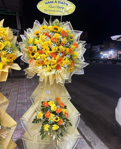 HOA CHÚC MỪNG 2024 MẪU 10
