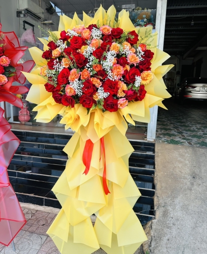 HOA CHÚC MỪNG 2024 MẪU 4