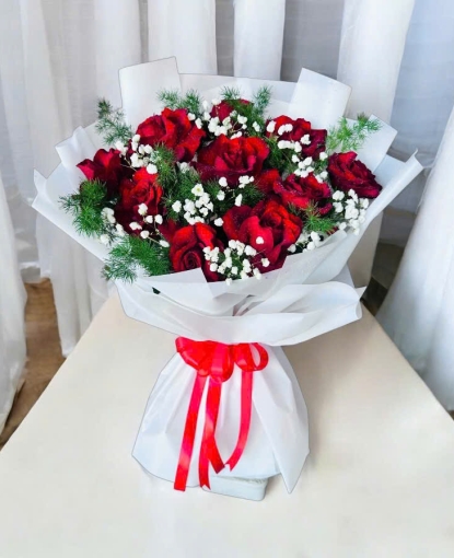 Bó hoa hồng đỏ 8/3